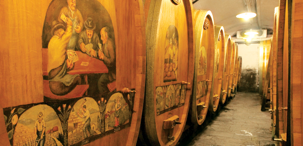 Lavaux Barrels - Image credit: Swiss-Image.ch Hans Peter Siffert
