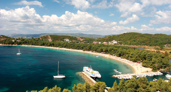 Skiathos beach