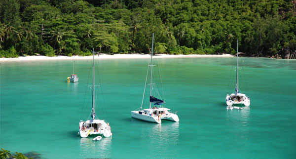 Seychelles boats