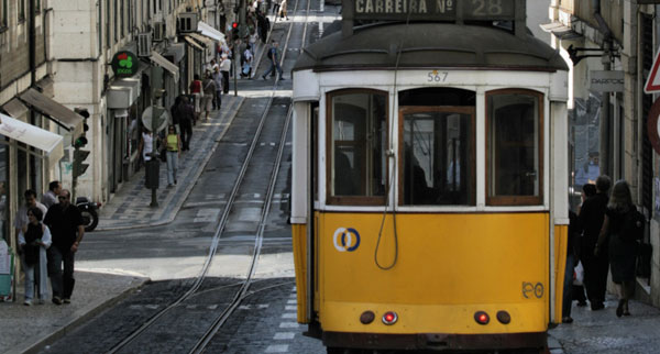 Lisbon tram